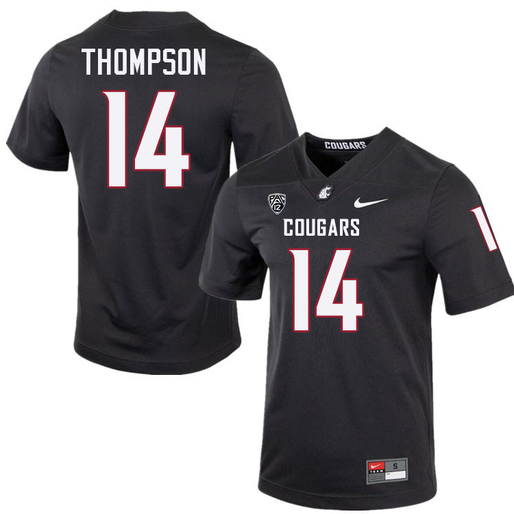 Jack Thompson WSU Cougars Jersey.Washington State Cougars #14 Jack Thompson Jersey Youth-Charcoal